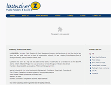 Tablet Screenshot of launcherz.com